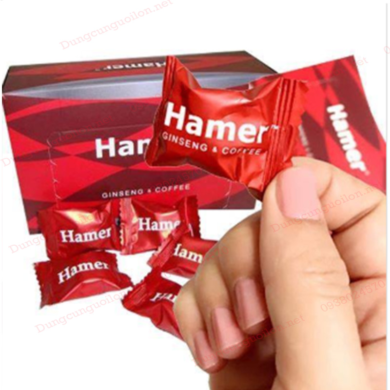 Kẹo Sâm Hamer USA Tăng Cường Sinh Lý Nam , Ông Ngậm Bà Khen Hay( Lẻ 1 viên/90k)